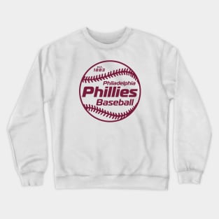 Phillies Retro Ball Crewneck Sweatshirt